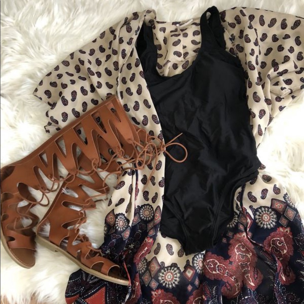 Brand new scoop back bathing suits